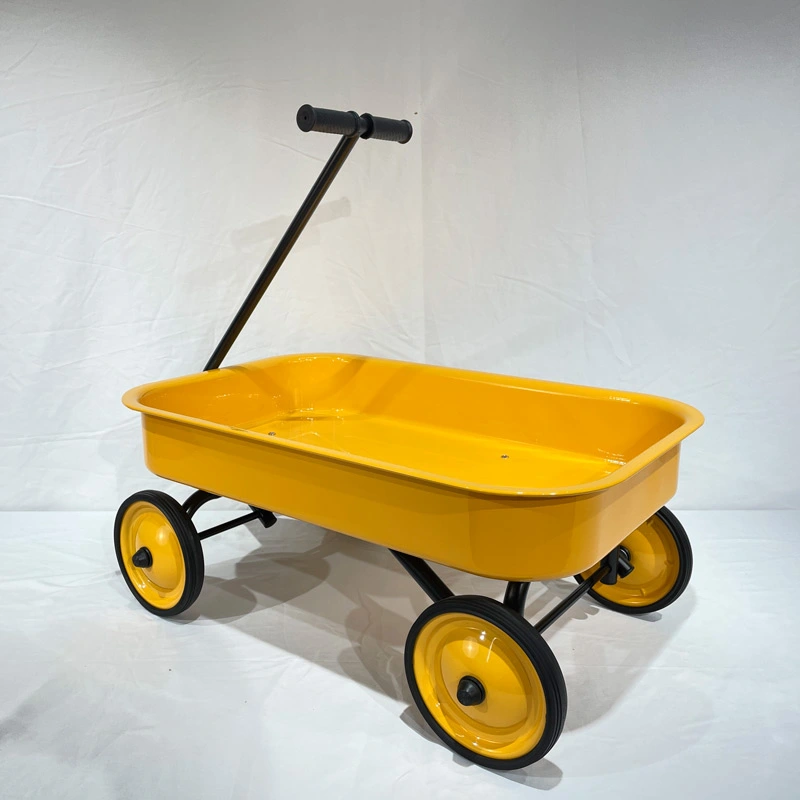 metal garden wheelbarrow