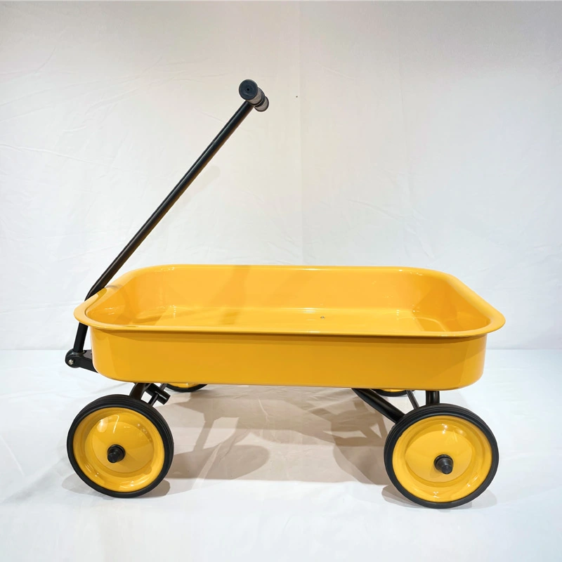 metal lawn cart