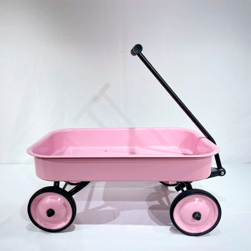 vintage steel wheelbarrow