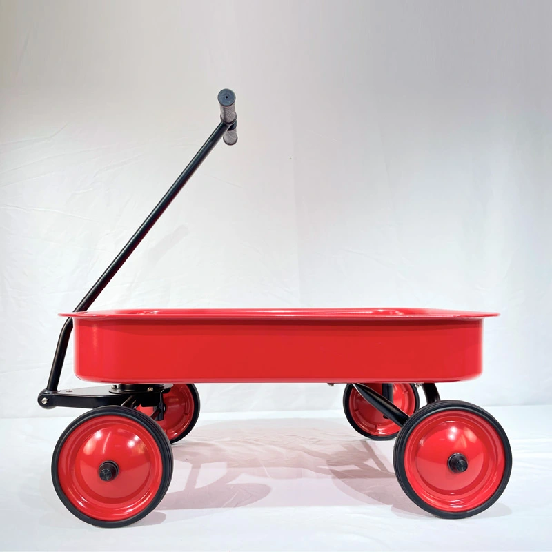 large steel wheelbarrow